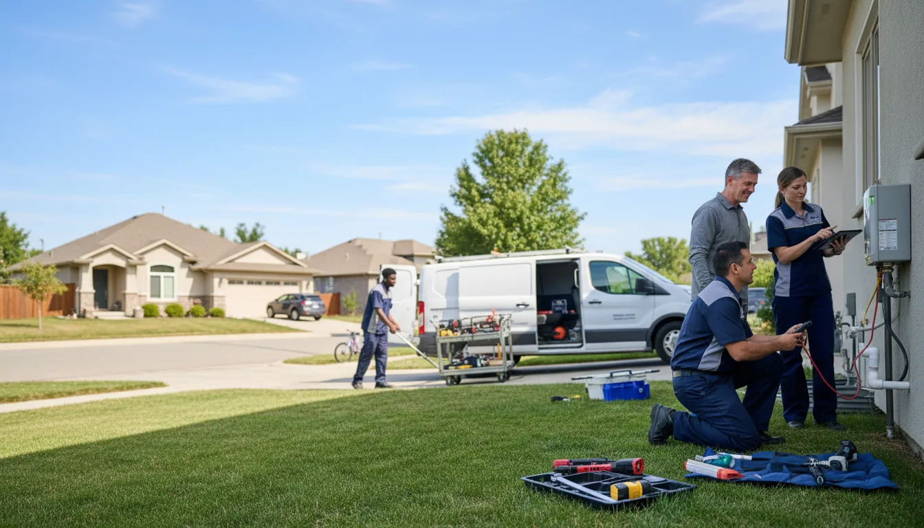 Tankless water heater service in Table Grove, IL